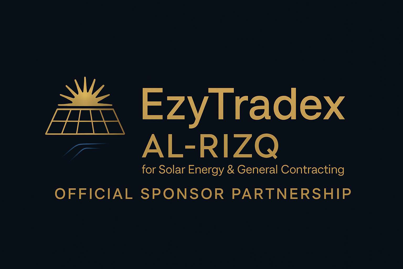 EzyTradex × Al Rezk Solar — شراكة جديدة تضيء المستقبل