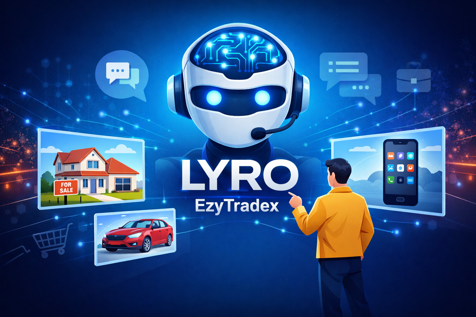 LYRO – مساعدك الذكي لاختيار الإعلان الأنسب لك على EzyTradex