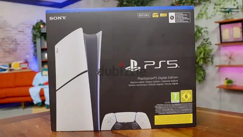 جهاز PS5 Digital جديد بضمان سنة