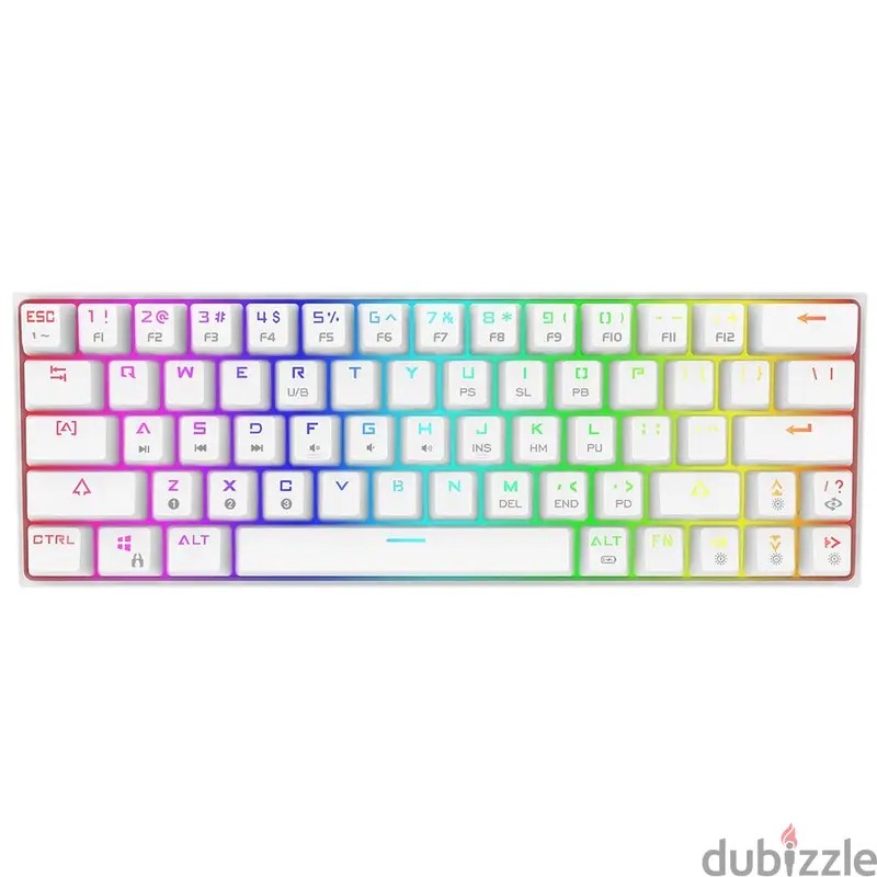 Dierya wireless and usb connect gaming keyboard