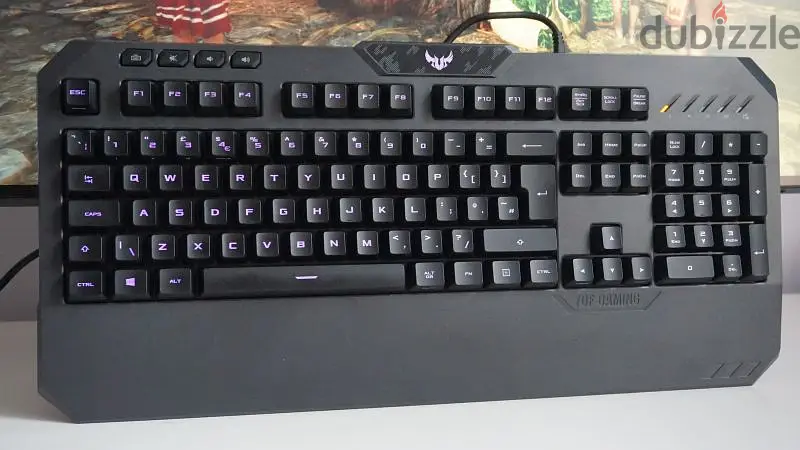 l ASUS ROG Chakram Core Gaming Mouse& asus tuf gaming k5 keyboard