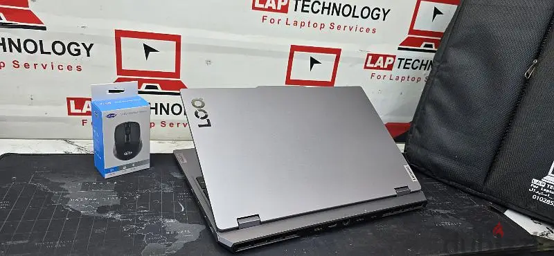 لابتوب لينوفو لوك بمعالج i5، ذاكرة 24 جيجابايت، كارت شاشة RTX 3050 6 جيجابايت