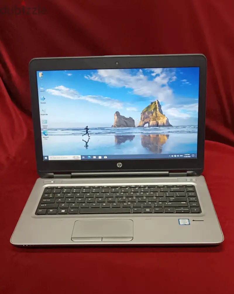 لابتوب HP ProBook 640 جيل سادس بمعالج Core i5-6300U، رام 8 جيجا، وSSD 256 جيجا