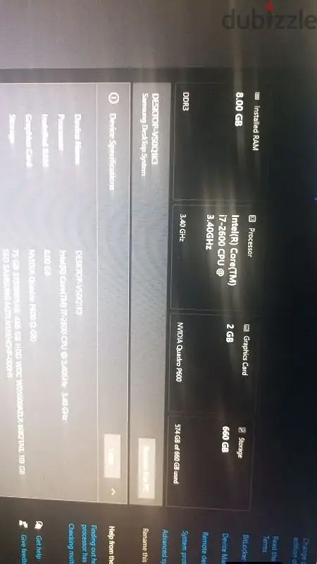 كمبيوتر جيمنج i7 2600