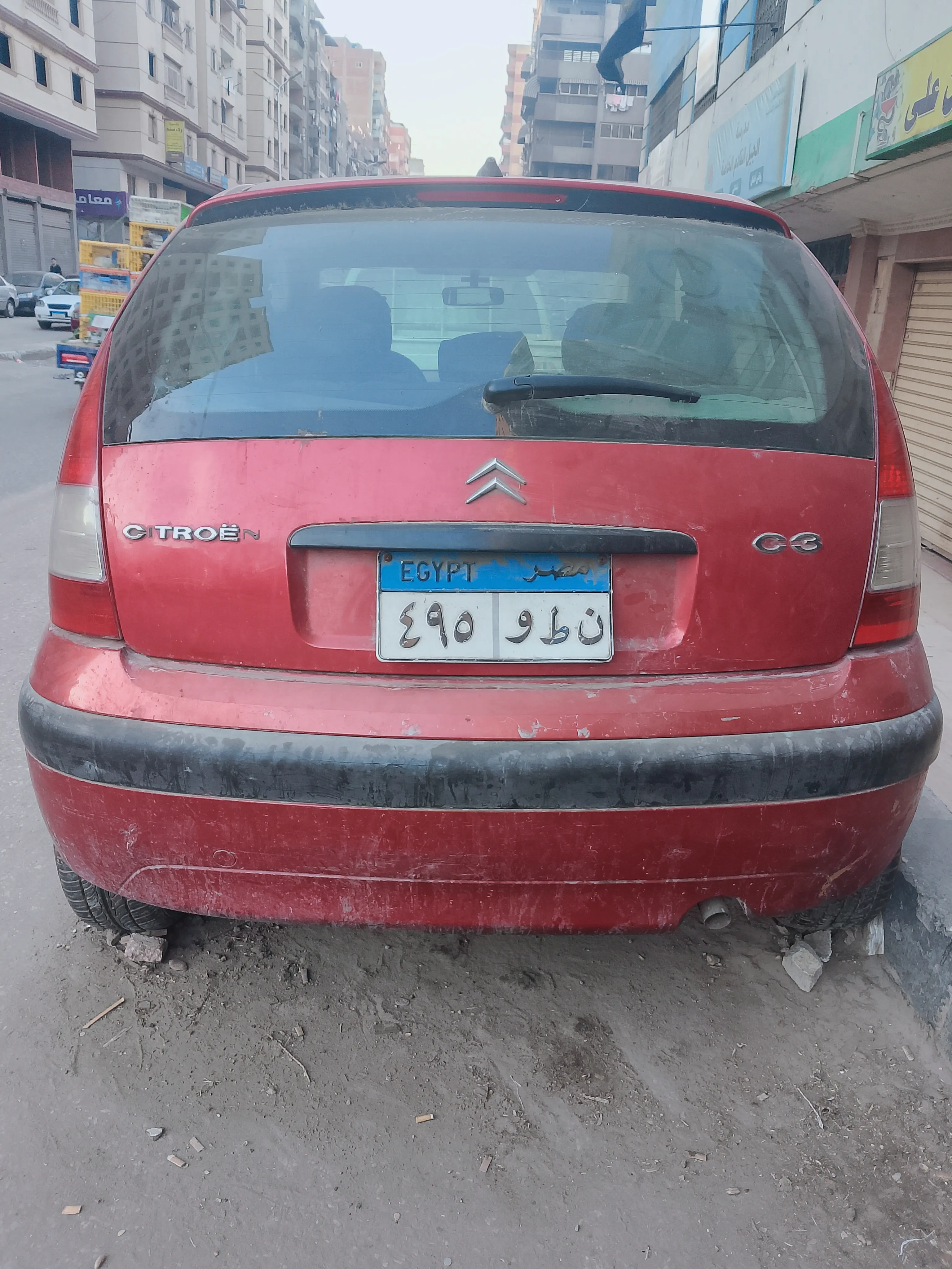 سيتروين C3 2005 مانيوال أحمر مستعمل