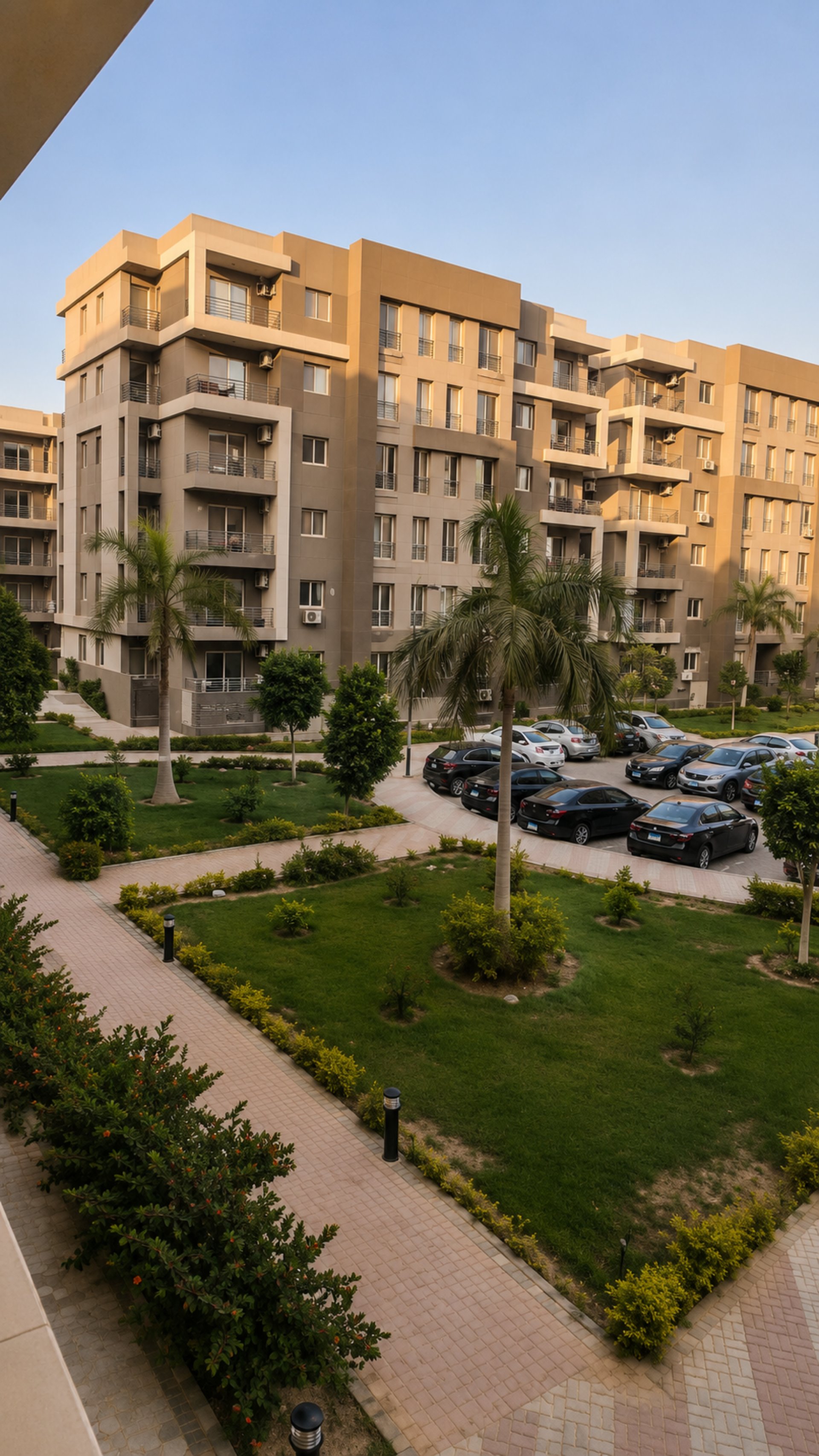 شقق للبيع 3 غرف 130م حدائق أكتوبر تشطيب كامل
