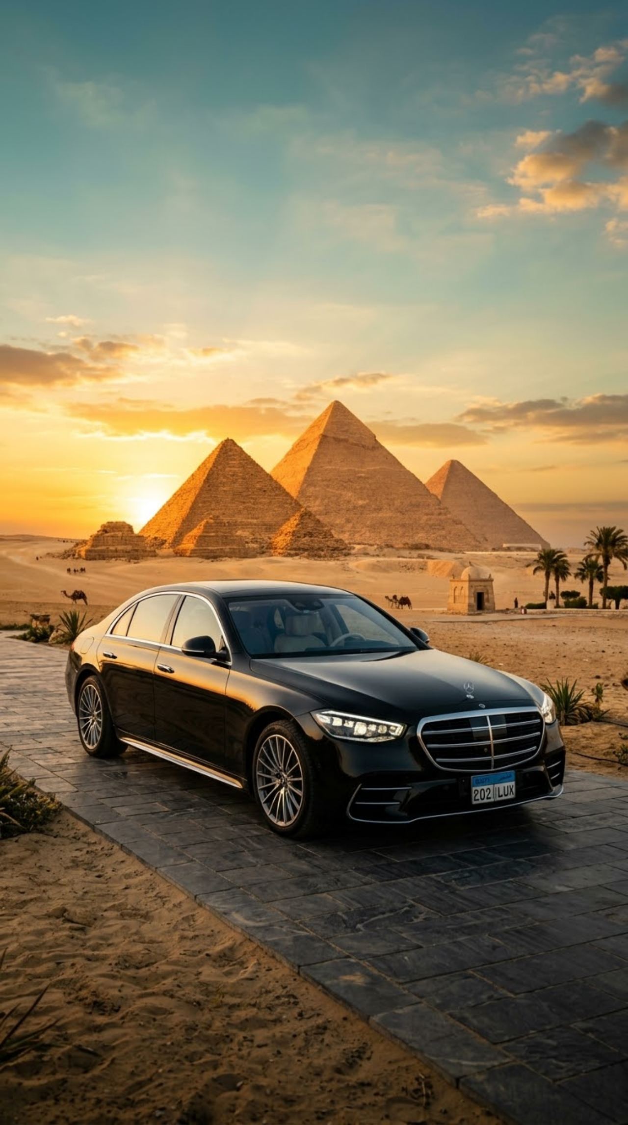 مرسيدس E 200 2023 للايجار بالقاهره -ايجار ليموزين سياحي