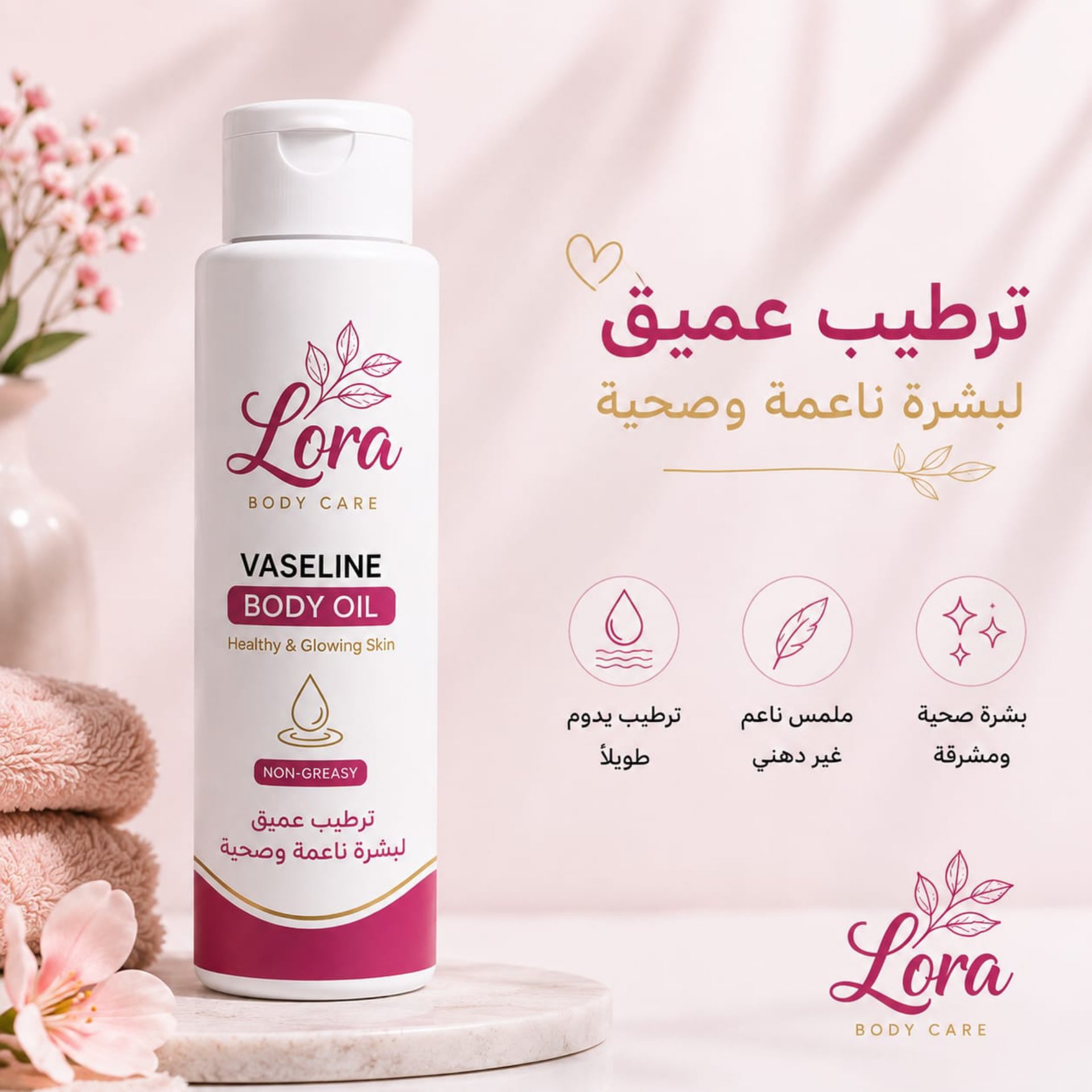 بادي اويل للعنايه بالجسم