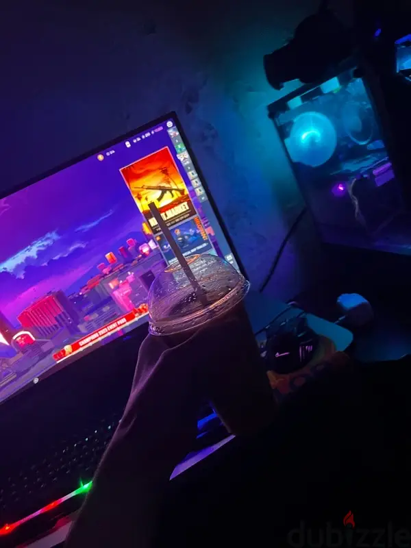 Pc gaming قوي و شاشة 165hz